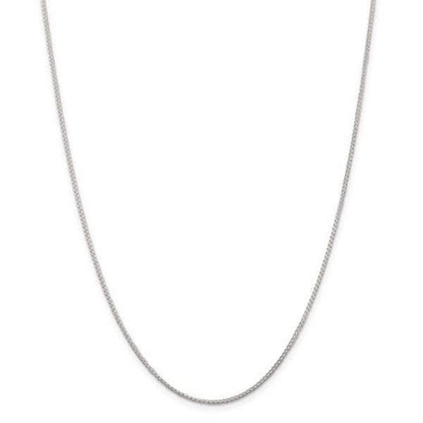 Picture of SILVER 1.25MM ROUND SPIGA CHAIN