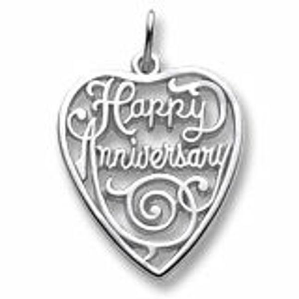 Picture of HAPPY ANNIVERSARY HEART CHARM
