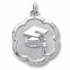 Picture of CHARM FOR GRADUATION SILVER