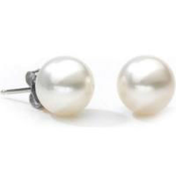 Picture of 7.5MM CULTURED PEARL EARRINGS