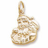Picture of GOLD PLATED CHRISTMAS SANTA