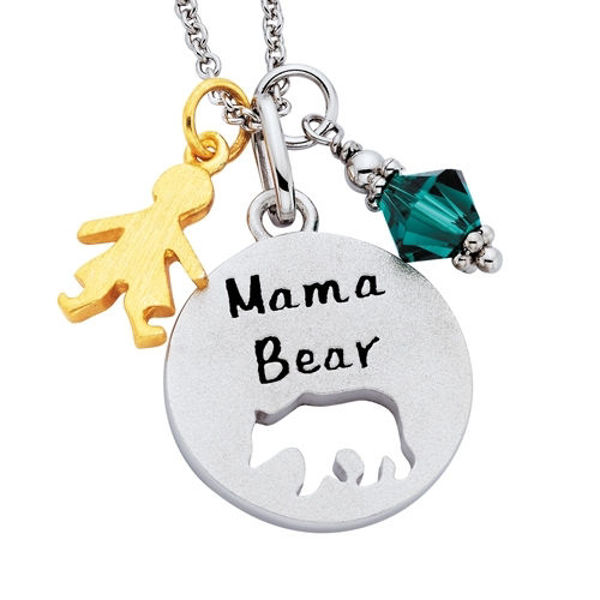 Picture of SS MAMA BEAR PENDANT