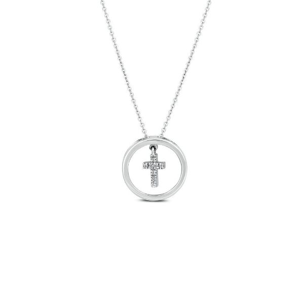 Picture of Diamond Cross Necklace