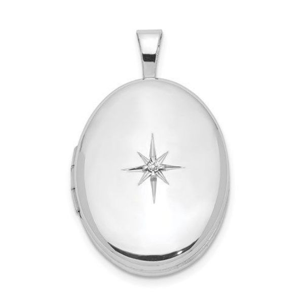 Picture of Oval Silver Locket