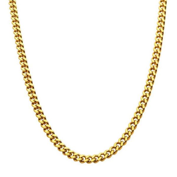 Picture of Inox 18K Gold Plated Miami Cuban Chain