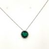 Picture of Created Emerald Pendant