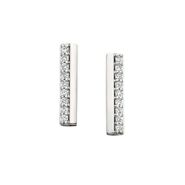 Picture of Diamond Bar Earrings