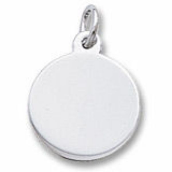 Picture of Sterling Silver Disc Charm