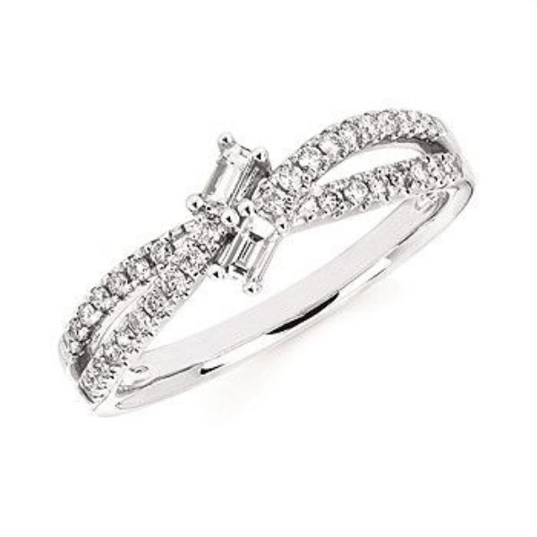 Picture of Double Baguette Diamond Fashion Ring