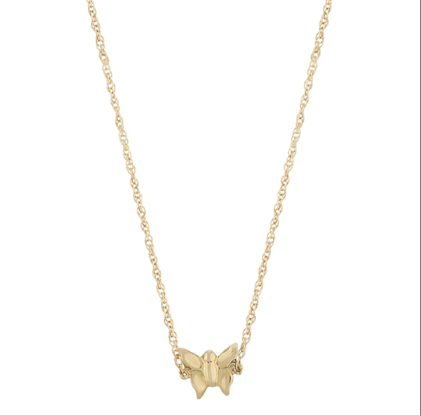 Picture of Gold Petite Butterfly Neckalce