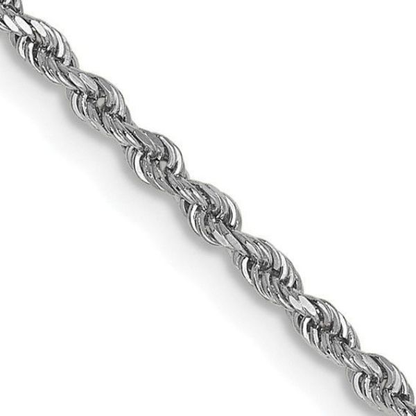 Picture of Leslie's 14K Diamond-Cut Rope Chain