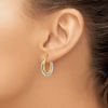 Picture of Leslie's 14K Two-Toned Hoops