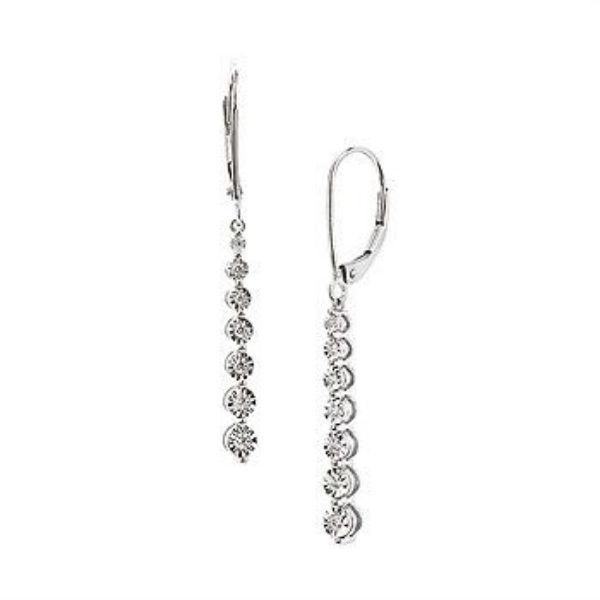 Picture of Line Diamond Earrings
