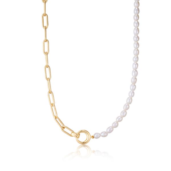 Picture of Pearl Chunky Chain Necklace