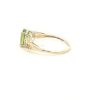 Picture of Peridot and Diamond Ring