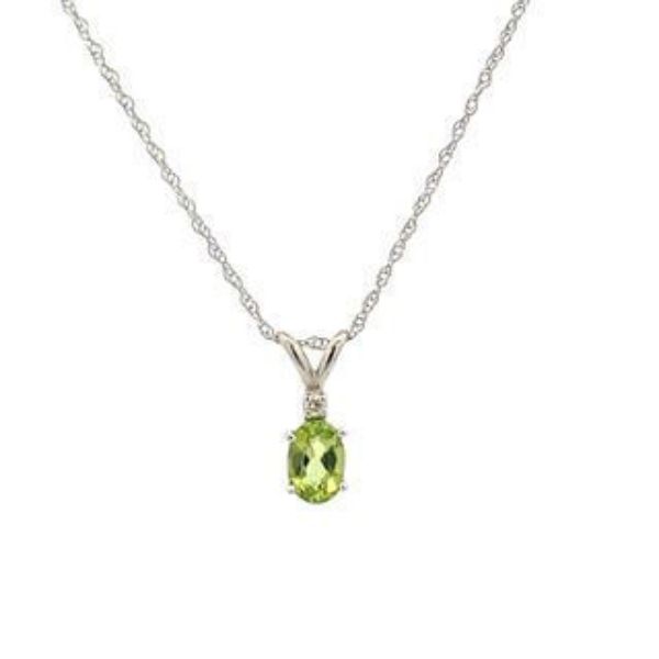 Picture of Petite Peridot Necklace