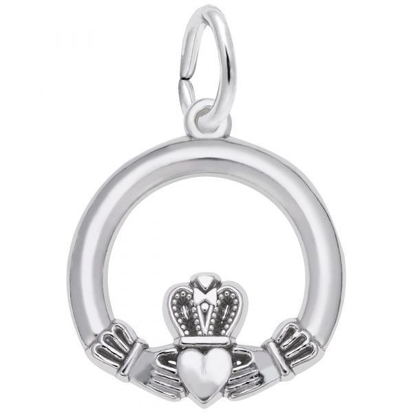 Picture of SILVER CLADDAGH CHARM