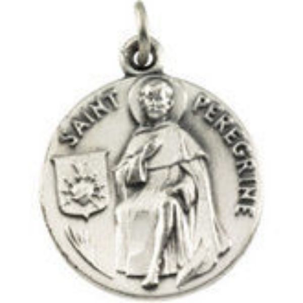 Picture of STERL , ST PEREGRINE MEDAL 18" CHAIN