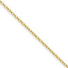 Picture of Stainless Steel Yellow Plated Cable Chain
