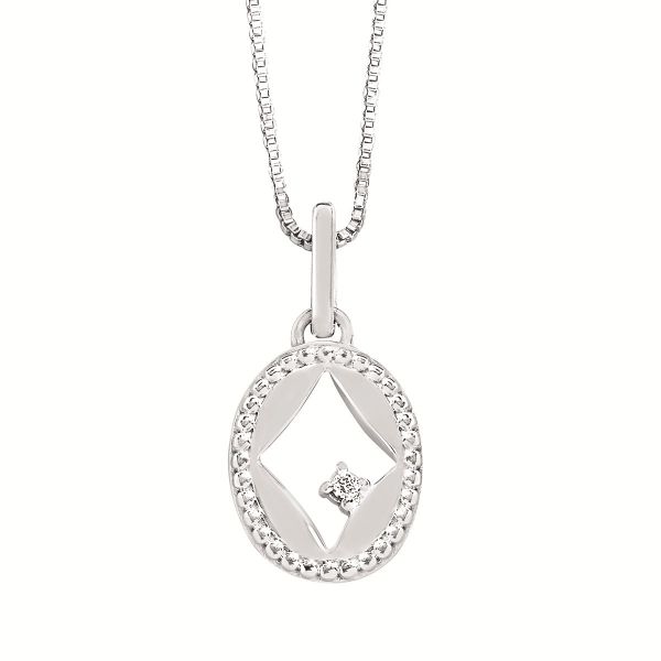 Picture of Diamond Cutout Necklace