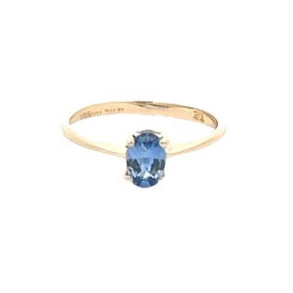 Picture of Petite Sapphire Ring