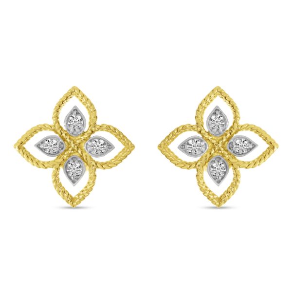 Picture of Floral Diamond Earrings