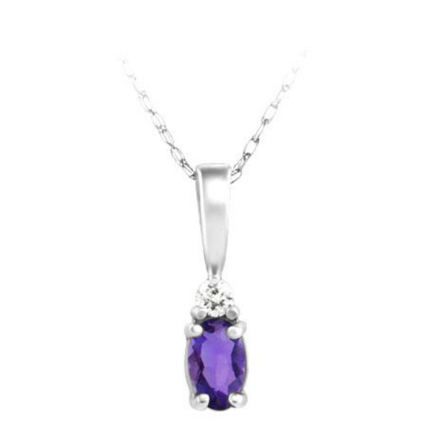 Picture of Amethyst Birthstone Necklace