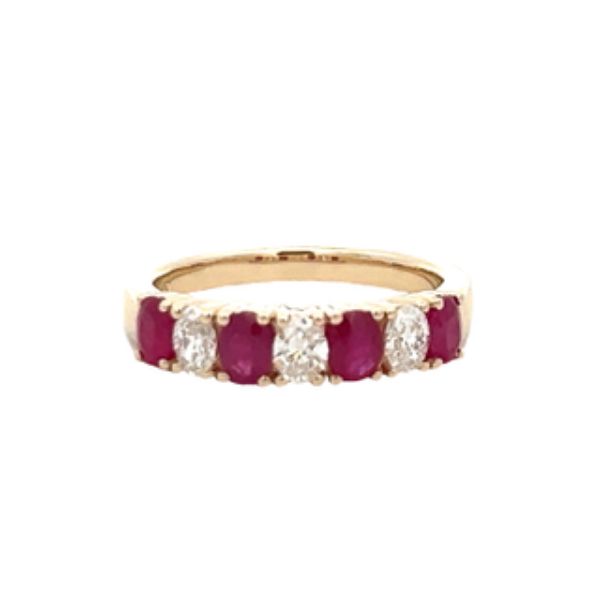 Picture of Ruby and Diamond Fashion Ring