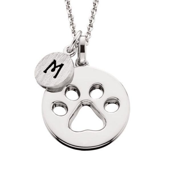 Picture of Paw Print Cut Out Pendant