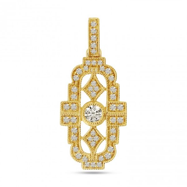 Picture of Art Deco Diamond Pendant