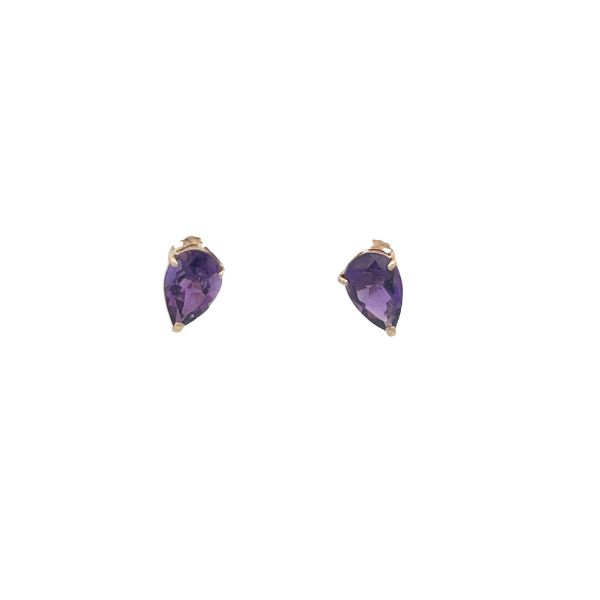 Picture of Amethyst Pear Earrings