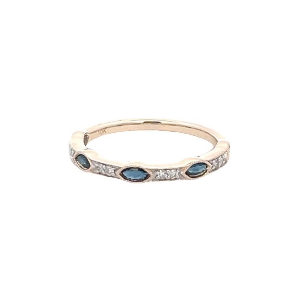 Picture of Sapphire and Diamond Fashion Ring