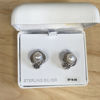 Picture of SS FW Pearl 8mm NP Clip Earrings