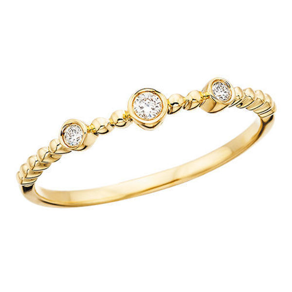 Picture of 10K Diamond Stackable Ring .06ctt