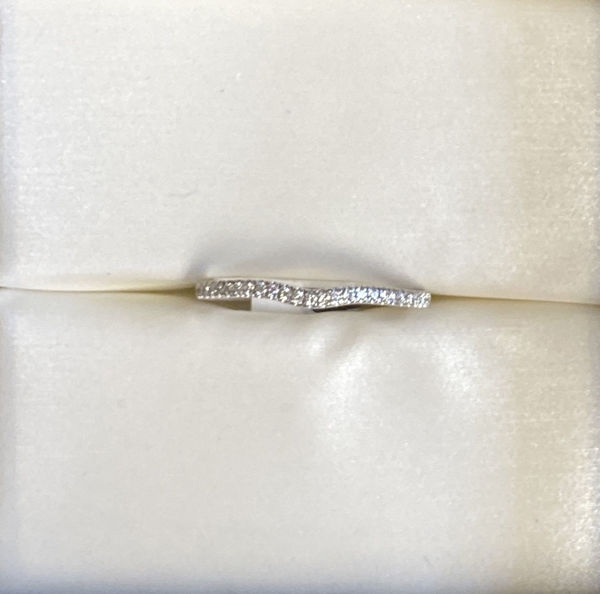 Picture of Diamond Stackable Ring 14KW .17ctt