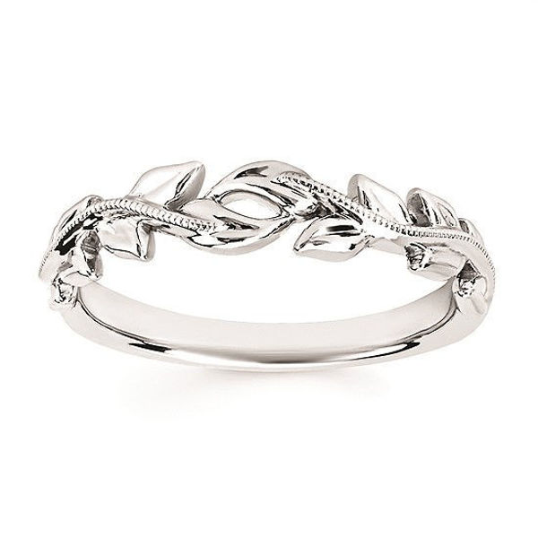 Picture of Leaves of Gold Stackable Ring