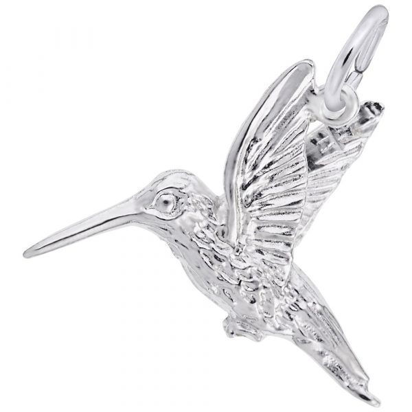 Picture of HUMMINGBIRD CHARM SILVER