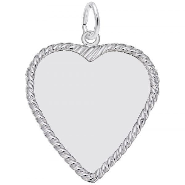 Picture of Heart Disc Charm