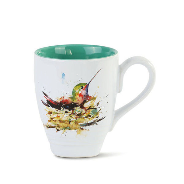 Picture of Hummingbird in Nest Mug