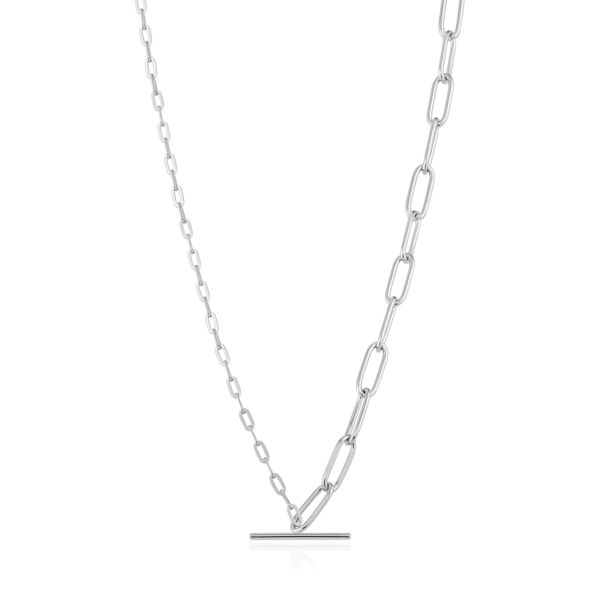 Picture of Mixed Link T-Bar Necklace