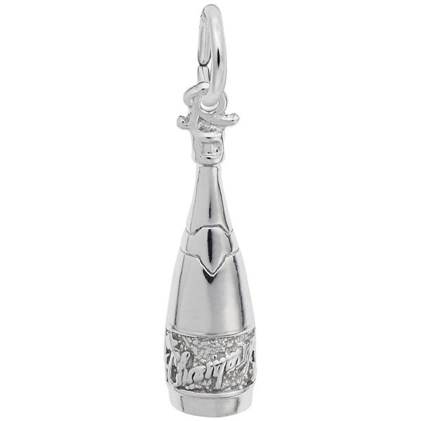 Picture of CHAMPAGNE BOTTLE CHARM