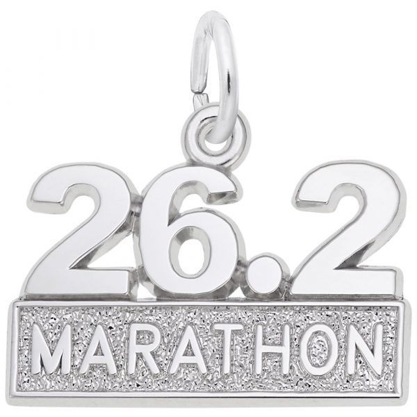 Picture of FULL MARATHON CHARM SILVER