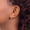 Picture of Yellow Gold Hoop Earrings