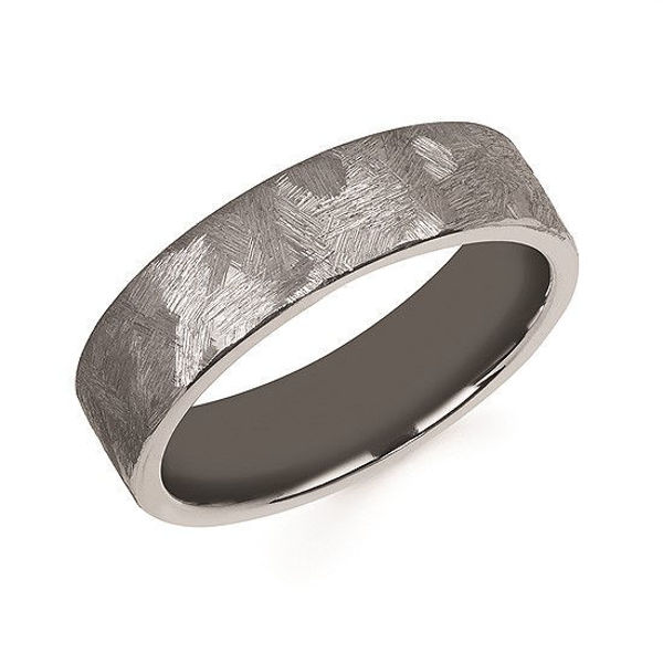 Picture of Tantalum 6mm Tantalum Band with Texture