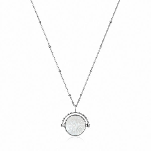 Picture of SUNBEAM EMBLEM SILVER NECKLACE
