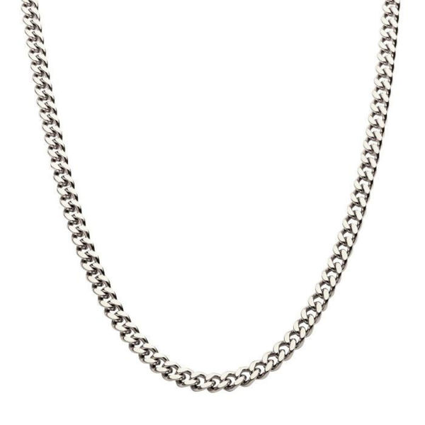 Picture of 8mm Steel Miami Cuban Chain Necklace