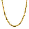 Picture of 8mm 18K Gold Plated Miami Cuban Chain Necklace