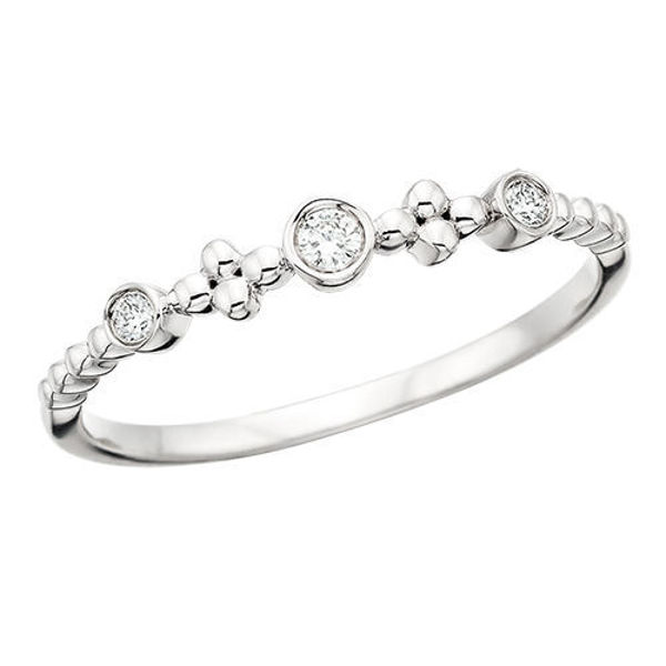 Picture of 10K White Gold Stackable Ring