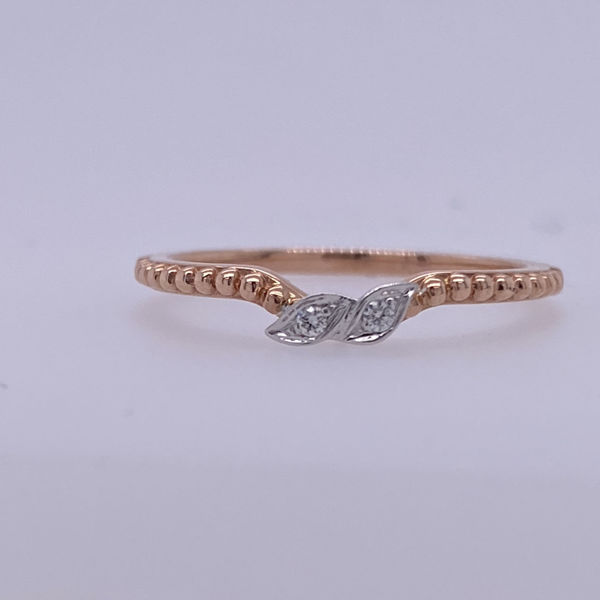 Picture of Forever Elegant™ 1/10 Ctw. Diamond Wedding Band in 14K Gold