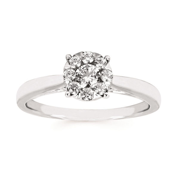 Picture of iCherish Cluster Engagement Ring